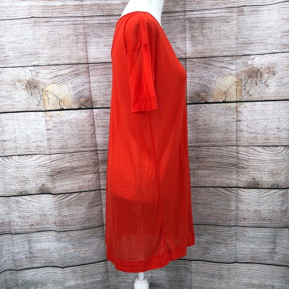 By Malene Birger Red Swim Coverup with Relaxed Silhouette - Picture 5 of 10